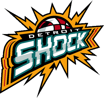 Detroit Shock 1997-2002 Primary Logo iron on transfers for clothing